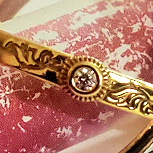 Authentic NEW Pandora Game of Thrones Spinning Astrolabe Ring 14GP CZ S925ALE - Picture 7 of 11